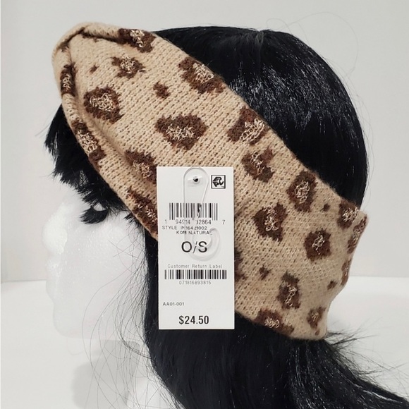INC International Concepts Leopard Natural Twist Shine Headband. NWT - Picture 6 of 6